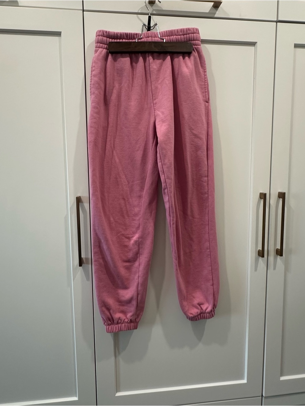 Garage Mauve Pink Elastic-Waist Kids Sweatpants
